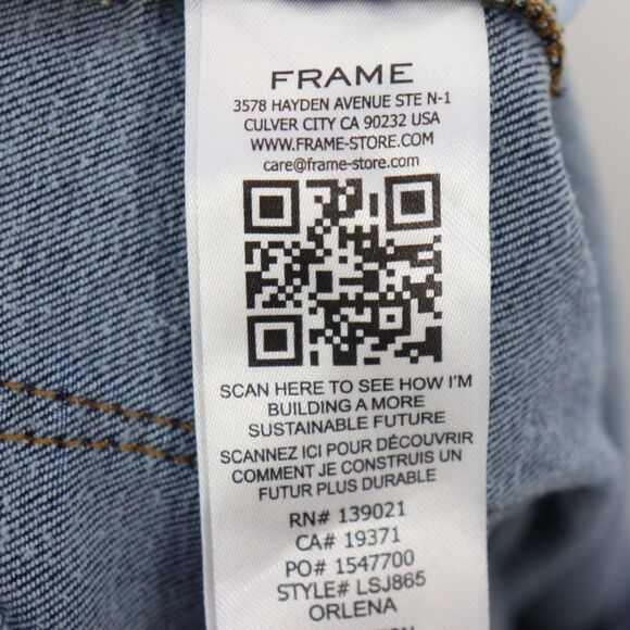Frame Le Skinny de Jeanne Jeans size 28 - Picture 4 of 6